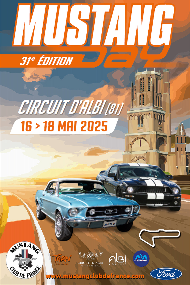 Mustang Day du 16 au 18 mai 2025
